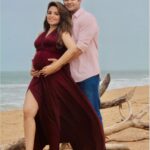 Sugandha Mishra Instagram - 🫶The Best Is Yet To Come...Cant Wait To Meet Our New Addition🥳 kindly keep ur Love & Blessings on🙏🏻 ♾️🧿😍 . . #swipeleft #babyontheway #blessed #love #sugandhamishra #drsanketbhosale #wearepregnant