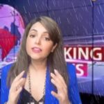 Sugandha Mishra Instagram – The Making News #lol  #breakingnews #weather #sugandhamishra #news #trending #comedy #themakingnews #omg