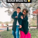 Sugandha Mishra Instagram – Bohot Bhole ho 🤣 #lol #husband #wife #trendingreels #trending #reels #comedyreels California, USA