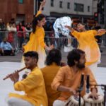 Suhani Dhanki Instagram - Before summer ends 🌞 Snapped by John @johnlooksattheworld and Thom Seaman @thom76a during @srishtidancecreations production 'Bells, Beats and Banter' performed at Anhad - Outdoor Contemporary South Asian Arts Festival in London organised by @mirakaushik @manch_uk Had an absolute blast (as you can see) dancing with amazing artists @jainamodasia1 @dancingdivyaravi @mithun.gill @tablaboxing @the_flute_guy @yadavyadavan thank you @ninarajarani Missed @abiramikathak London, United Kingdom