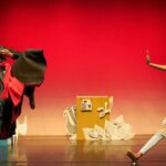 Suhani Dhanki Instagram - Magical Honey by @sanskruti_dance_cambridge Inspired by Matilda, this is the story of Maya who learns from Goddess Saraswati and teaches Headmaster Tusra a lesson! Photos by @simonphoto . . . I never imagined I'd love playing a mean character so much! But this show made for children and families brings me sooo much joy! Especially when little kids give feedback like, 'I liked when the Angry woman danced', 'The Headmaster falling was the best part' and the cutest of all is when my little Miraya asked her daddy, 'Mumma upset?', or cried 'Mumma fall down! Mumma wake up!!', or when she comes home and shows big eyes to her Grandma! This show has so much to offer - live music, storytelling with dance, audience interaction and the best of all, MAGIC!! After our premiere @cambridgejunction we will be performing at @nordenfarm in Maidenhead on 31 May. Lots more shows coming up in and around London! Stay tuned! . . . Credits: Concept and direction - Krishna Zivraj Performers - Linnea @cats_for_lenny Sia, Freya and myself Costumes - Zoe @zs.scrubs Set - Imogen @plimpsole_girl Magic consultant - @neilkelso Dramaturg - Chris Fogg Script - Aisha