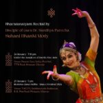 Suhani Dhanki Instagram - JANUARY IN CHENNAI ✨ With the blessings of my Guru Dr. Sandhya Purecha ji, I extend a humble invitation to you all for my performances at the Chennai Dance Season 23-24. I will be presenting some beautiful compositions choreographed by my Guru in the Thanjavur Bani of Bharatanatyam alongside Shanti Mohanty Dave. Wednesday, 24 January at 7:30 pm under the auspices of Kartik Fine Arts. Venue: Narada Gana Sabha (mini hall) Thursday, 25 January at 5 pm for Brahma Gana Sabha Dance Festival 23-24. Venue: TAG P. S. Dakshinamurthi Auditorium All are welcome. Please do come and support us 🙏 Chennai, India