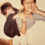Suhani Dhanki Instagram - No qualms in being called Jinay's sister. Just look at this superstar 🤩 Funny how all through school it frustrated me to be called that, but growing up has taught me that I need to work bloody hard to match up to him, and to be the kind, pragmatic, loving and caring person he is. Irreplaceable and inimitable. #happyrakshabandhan #siblinglove #brothersforlife