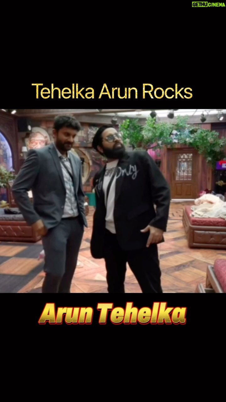 Sunny Arya Instagram - Tehelka Arun Rock 🔥 #Tehelkaprank #SunnyArya #TehelkaBhai #biggboss17 #jiocinema #biggboss