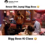Sunny Arya Instagram - Iknoor bhi jayegi Bigg Boss 🤗 #Tehelkaprank #SunnyArya #TehelkaBhai #biggboss17 #jiocinema #biggboss