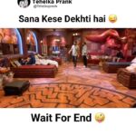 Sunny Arya Instagram - Sana kaise dekhti hai 🤣 #Tehelkaprank #SunnyArya #TehelkaBhai #biggboss17 #jiocinema #biggboss