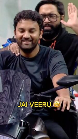 Sunny Arya Instagram - Jai Veeru 🤩🤩 @achanakbayanakgamingofficial #Tehelkaprank #SunnyArya
#TehelkaBhai #biggboss17 #jiocinema #biggboss #bb17