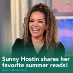 Sunny Hostin Instagram - Our @Sunny Hostin shares her summer book picks! SWIPE TO WATCH.