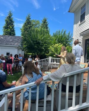 Sunny Hostin Instagram - No better way to celebrate my new novel #SummerOnSagHarbor than in Sag Harbor! A huge thank you to my friend @donlemonofficial for hosting the fabulous book party!💛