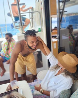 Sunny Hostin Instagram - Happy 21st Birthday to this beautiful soul who first made me a Mom. We could not be more proud of the young man you have become. You are a blessing. Thank you for choosing to spend this important milestone with family and chosen family. #ibiza