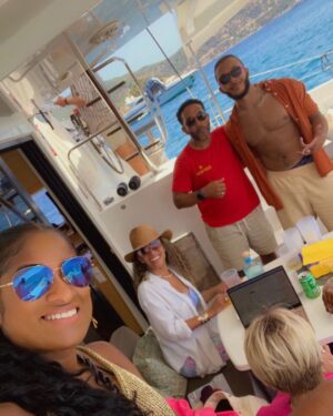Sunny Hostin Instagram - Happy 21st Birthday to this beautiful soul who first made me a Mom. We could not be more proud of the young man you have become. You are a blessing. Thank you for choosing to spend this important milestone with family and chosen family. #ibiza