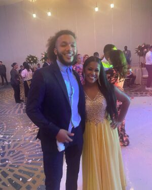 Sunny Hostin Instagram - Nothing like celebrating the young woman who helped us raise our children for almost 7 years while also getting an MBA. Thank you for welcoming us to Panama. Chosen family. What a blessing. Happy Wedding Day Ana & Gilbert. We love you. Oh and yea, Gabriel caught the garter. 🤷🏽‍♀️