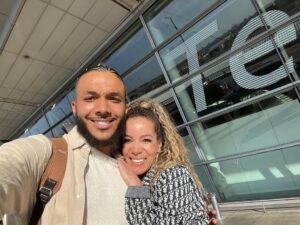 Sunny Hostin Instagram - My boy and me. Back together again. Always the best of times.