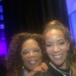Sunny Hostin Instagram - I had the distinct honor of interviewing Vice President Kamala Harris on the main stage at the Essence Festival yesterday. At the cherry on the pie - I think Oprah thought I did a good job. Year made.