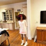 Sunny Hostin Instagram – Halloween at Hostin Manor. Paloma as a Power Puff Girl. ❤️