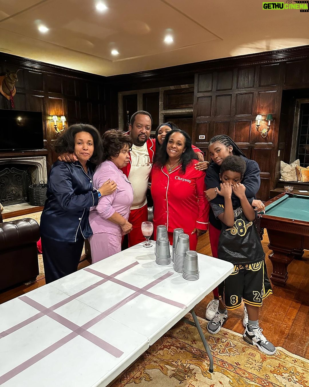 Sunny Hostin Instagram - Our chosen family. What a blessing. #Chrismalympics