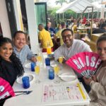 Sunny Hostin Instagram – I had the best time at @rhousewynwood over the weekend! Even my mother came in her Sunday best! My feet still hurt from dancing!😂 R House Wynwood