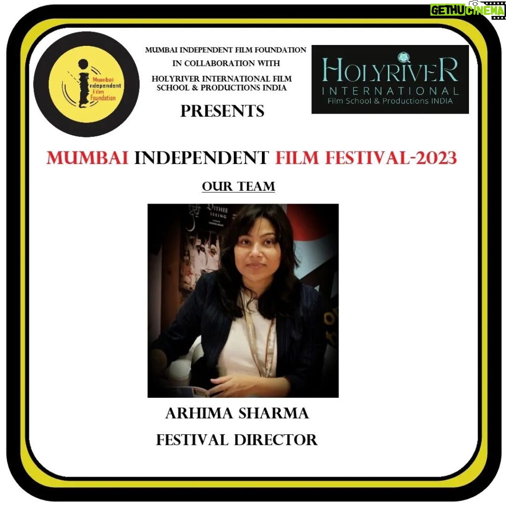 Supriya Shukla Instagram - Arhima's immersion into the world of filmmaking happened a decade ago. Starting from scratch, she worked her way up through leading production houses in India including Fremantle Media India, Dharma Productions, Reliance Entertainment, Balaji Telefilms, Essel Vision, Yashraj Films and many more. She has also directed documentary films for the Government of India. Her project as an Associate Producer, “Aaron”, a Marathi feature film, was selected to be screened at the Cannes Film Festival, by the Government of Maharashtra. #mumbaiindependentfilmfestival #mumbai #filmfestival #mumbaiindependentfilmfestival2023 #officialentries #films #independentartist #movie #cinema #independentfilmmaker #independentfilm #filmsubmission #MIFF2023 #sumitfilm #mumbaifilmfestival #filmfestival #film #festival #filmproduction #films #shortfilm #filmreviewer #movienight #cinema #documentary #filmmaker #submit #movies #FilmFestival #indiecinema