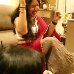 Supriya Shukla Instagram - Diwali was complete this year😊.. When we played cards.. After pooja.. N gorging on sweets...So much fun😍... Played for the first time ever🙈...Laughter... Joy... Followed by butter chicken n naan😊..(paneer for arhima😘) Thank you arhima♥️.. For coming over.. N bringing yummy sweets.. N your high spirits too... Haril.. Tumne.. Yeh acha sikha diya...❤️.. Damu was a sport❤️... N i... I won💃💃.... #diwali #cards #joy #together