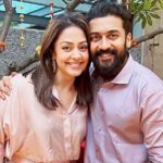 Suriya Instagram – Thank you pondatti for showing us how to celebrate life ❤️