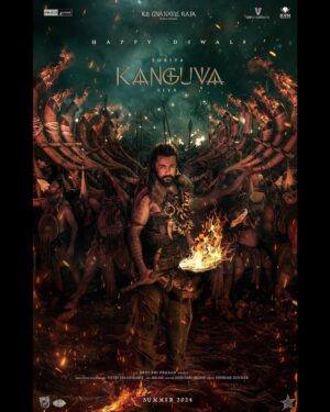 Suriya Instagram - Dear all wish you a Happy happy Deepavali 🪔 #kanguva