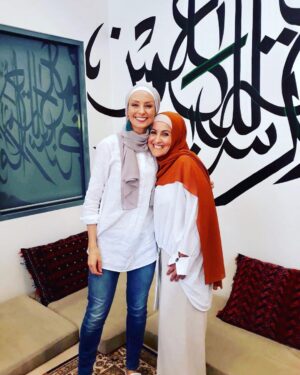 Susan Carland Instagram - Mosque open day with my bff. Sincere thanks to everyone who came today.