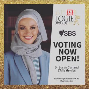 Susan Carland Instagram - Friends. Am I the greatest TV presenter of all time?
No.
But am I the most likeable and deserving person to win this Logie?
Also no.
But is it worth voting for me just for the reaction it will evoke in Pauline Hanson?
YES. Link to vote in my bio!  #tvweeklogies