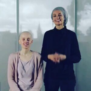 Susan Carland Instagram - It was so great to work with @cancervic on these headscarf tutorial videos for women experiencing hair loss due to their cancer treatment. All the women I met were so lovely (especially Kaitlyn, my gorgeous model here), and it was kinda cool to be useful around a topic that can be so politically flammable. If you know a woman that might benefit from these tutorials, check out @cancervic ! (And a huge shout out to all the hijab stores that donated scarves and caps for these workshops)
