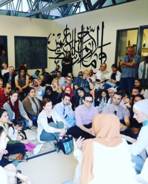 Susan Carland Instagram - Mosque open day with my bff. Sincere thanks to everyone who came today.
