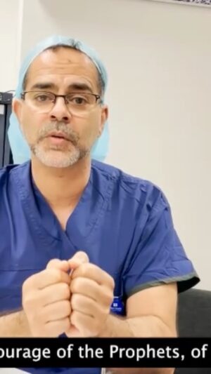 Susan Carland Instagram - This is my brother-in-law, Ahmad, a surgeon at the Austin hospital in Melbourne. He is desperately worried by what, and who, he is seeing in his hospital. Please watch this
