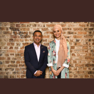 Susan Carland Instagram - So thrilled to finally be able to tell you I’m hosting a new tv show on @sbs_australia ! No, I’m not taking over from Lee Lin Chin - I’m hosting Child Genius, a show about really smart kids! These kids will astound you....and make you feel pretty dopey. I did. Repeatedly. Airs in November! (First pic is me at the SBS showcase tonight, with SBS CEO Michael Ebeid. Next one is me on the set, which one of the kids on the show described as “like Harry Potter”.)