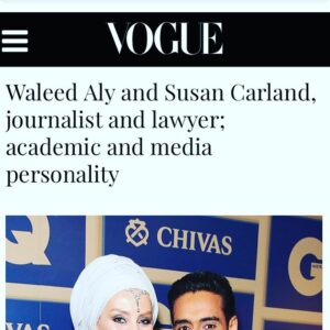 Susan Carland Instagram - Whatever. Just in Vogue as part of their 2018 Game Changers series. NBD.