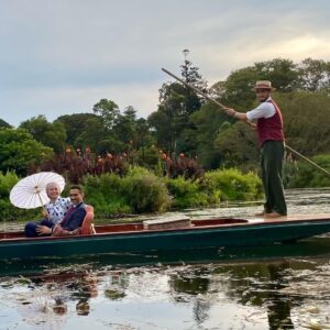Susan Carland Instagram - Will only be travelling via professionally-manned gondola with a parasol henceforth. Please amend the instructions in my rider and never raise this again.