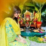 Susmita Chatterjee Instagram – Ganesh Chaturthi 🙏🏻