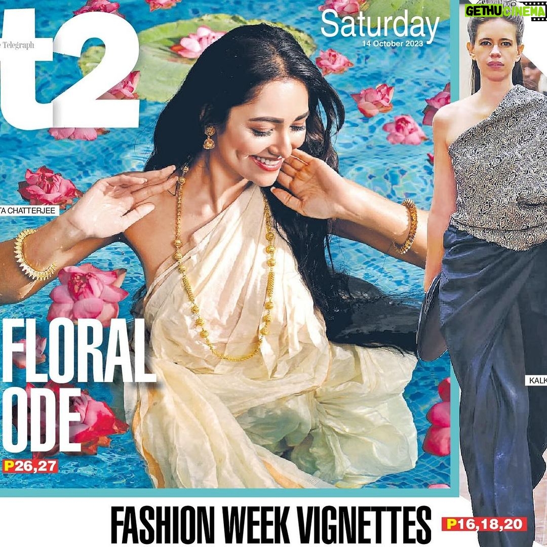 Susmita Chatterjee Instagram - Thank you @t2telegraph @pabsclick @kajuguhaofficial @optimisticaamrapali96 @an3style @priyankaroy.11