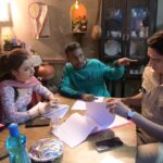 Suzanna Mukherjee Instagram - Plot twist 🥨 📸 @deepikapathakofficial #kaalkootonjiocinema #Kaalkoot #suzannamukherjee #webseries #behindthescenes