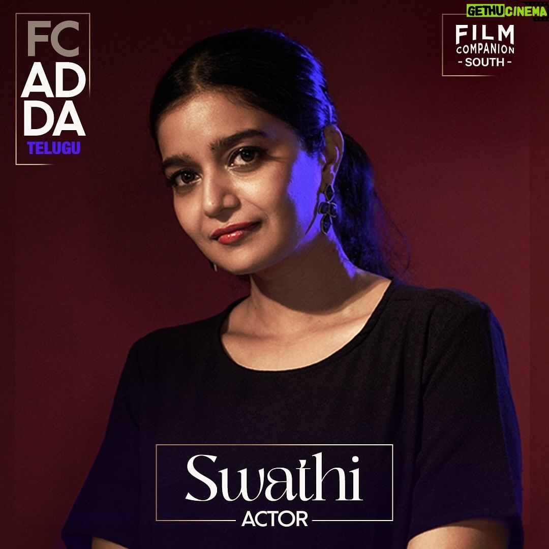 Swathi Reddy Instagram - @swati194 - An Actor with many colours and charms. Swathi’s moving performance as Lekha in the emotion-filled ‘Month of Madhu’ had us remember the feels all too well. Film Companion South proudly brings to you ‘The Telugu Cinema Adda 2023’, coming soon on Film Companion South’s YouTube. 📸: @saisky.in 📍: @gaurangskitchen #FCAdda2023 #FCSouthAdda2023 #FilmCompanion