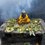 Sweta Singh Instagram – Reposting a picture from last November. Ganesh Bhagwan sits atop an active volcano Mount Bromo (or Bramha) in Indonesia. Local villagers believe volcanic eruptions never affect the side Ganesh ji overlooks. #JaiShriGanesh #Volcano Mount Bromo, Surabaya