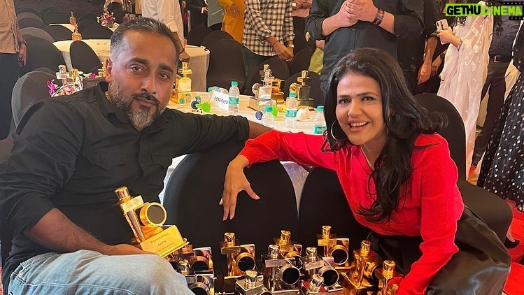 Sweta Singh Instagram - ENBA @exchange4media 1. Best Spot News Reporting (Jodhpur Riots) 2. Best News Coverage (Ukraine) 3. Best Business News Show (Budget Shwetpatra) 4. Best Late Prime Time Show (Dastak) 5. Best Social Issue program (Dastak unemployment issue) 6. Best Current Affairs Show (Ukraine War) 7. Best News Anchor Hindi (Silver) 8. Best coverage of Gadgets (Military Robots) 9. Best entertainment coverage (Jai Ho with BSF) 10. Best entertainment coverage (Kavi Sammelan at Pangong) 11. Best News coverage (75 years of Independence) 12. Best Promo (Dastak) 13. Best Business coverage (Budget Bazaar) + Good News Today awards What a day!
