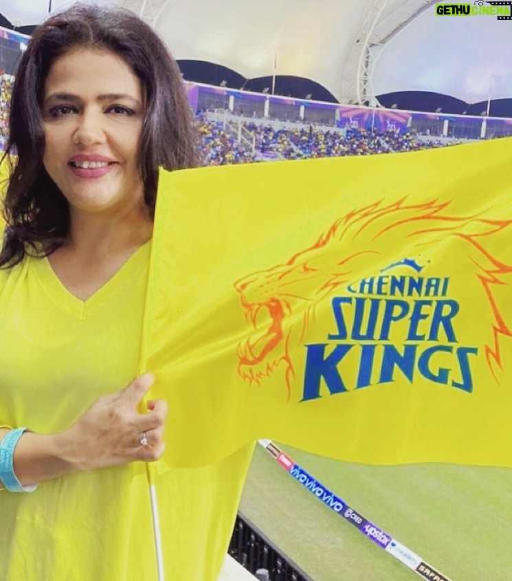 Sweta Singh Instagram - #CSK 💛💛