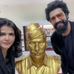 Sweta Singh Instagram - The first Field Marshal of India. The most dynamic soldier. Sam Manekshaw. #SamBahadur @vickykaushal09 Fort William, Kolkata, India