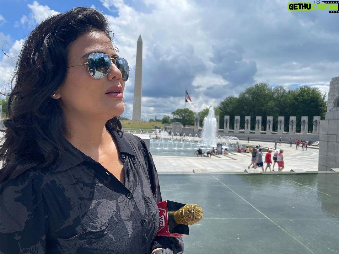 Sweta Singh Instagram - Memories and memorials. Washington monument. And Lincoln memorial. Time to get back 🌏🛬 Washington Monumemt