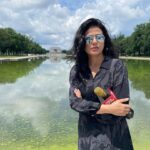 Sweta Singh Instagram – Memories and memorials. Washington monument. And Lincoln memorial. Time to get back 🌏🛬 Washington Monumemt