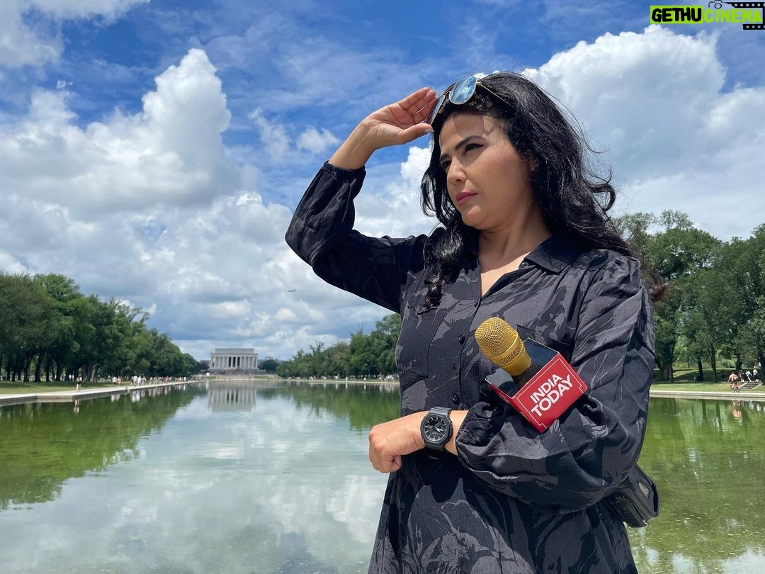 Sweta Singh Instagram - Memories and memorials. Washington monument. And Lincoln memorial. Time to get back 🌏🛬 Washington Monumemt