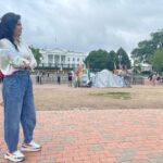 Sweta Singh Instagram – Memories and memorials. Washington monument. And Lincoln memorial. Time to get back 🌏🛬 Washington Monumemt