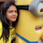 Sweta Singh Instagram - “तमाम रात नहाया था शहर बारिश में वो रंग उतर ही गए जो उतरने वाले थे” (जमाल एहसानी) Universal Studio, Osaka Japan