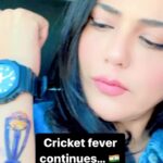 Sweta Singh Instagram - पुराने समय में गोदना होता था। दादी के हाथ पे भी था। सोच रही हूँ एक permanent tattoo बनवाऊँ। पर सोच समझ के #cricket #iccworldcup #tattoo