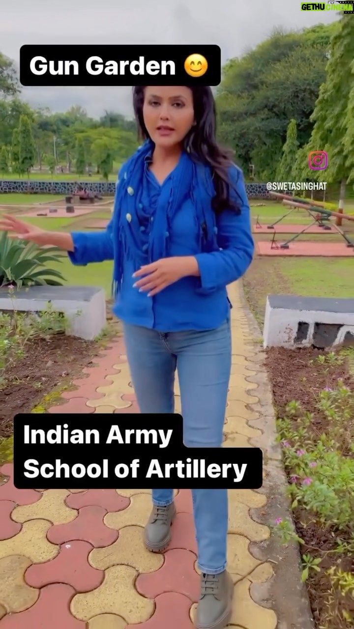 Sweta Singh Instagram - भारतीय सेना का School of Artillery, Deolali, Maharashtra में स्थित है। अगर आपको सैन्य इतिहास में रुचि है तो ऐसी जगहें सभी नागरिकों के लिए खुली हैं।