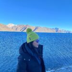 Sweta Singh Instagram - कोई दिलकश नज़ारा हो कोई दिलचस्प मंज़र हो तबीअत ख़ुद बहल जाती है बहलाई नहीं जाती (शकील बदायूनी) Pangong