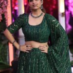 Swetha Changappa Instagram - “The way you dress is an expression of your personality.”❤️ Make up:- @keerthiram28 Outfit:- @maya_designer_studio_ Hair:- Co ordination:- @kxsahanaa Assistant:- @vinoda__890